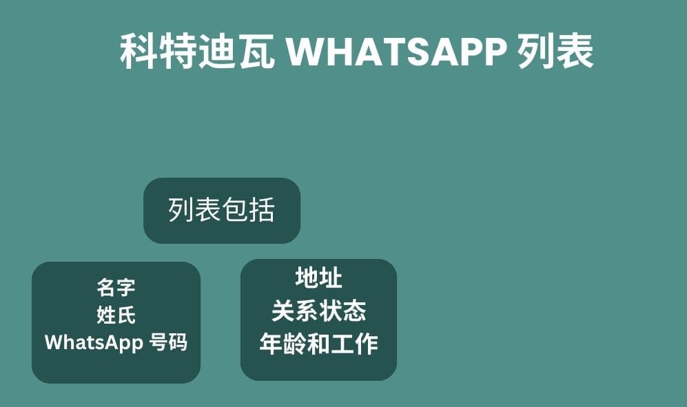 科特迪瓦 whatsapp 列表
